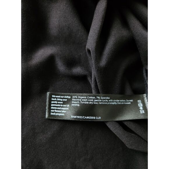 Eileen Fisher Black Funnel Neck Sleeveless Top | Size 1X - Picture 7 of 8